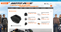 Desktop Screenshot of catalogue.moto-axxe.fr